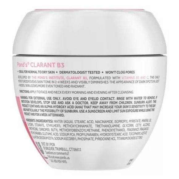 POND'S Correcting Cream Clarant B3 Dark Spot Normal to Dry Skin - 7oz! - Picture 2 of 2